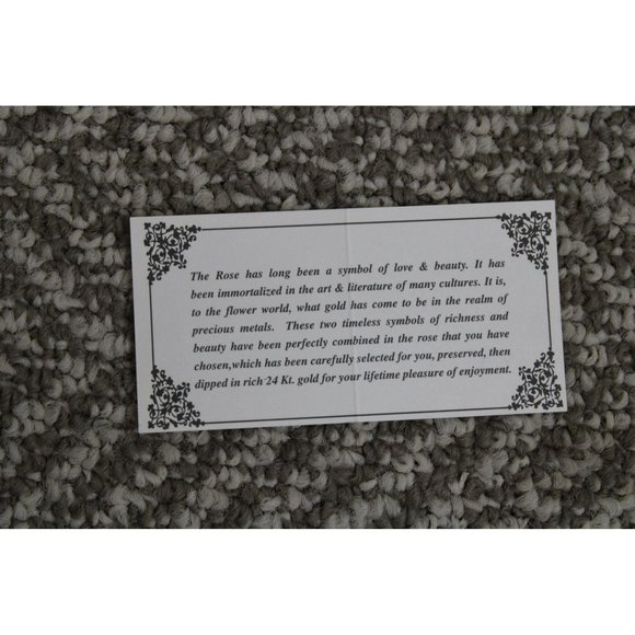 24K Rose Co. Rose & Leaf - Picture 6 of 7